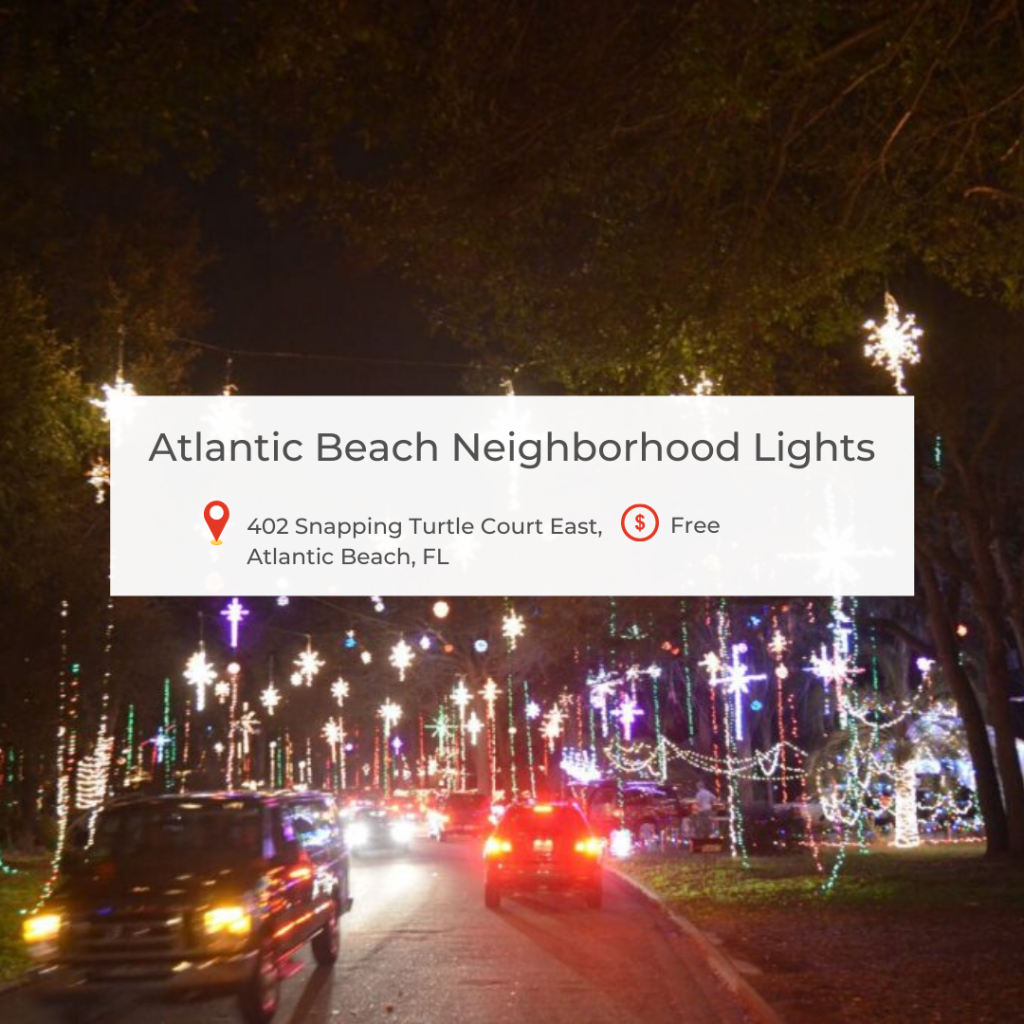 Atlantic Beach Neighborhood Lights