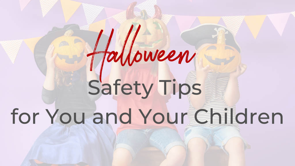 Halloween safety tips for kids, children, kid, baby